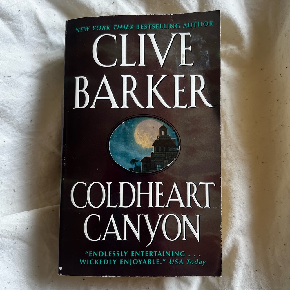 Coldheart Canyon by Clive Barker | Gothic Horror Hollywood Haunt